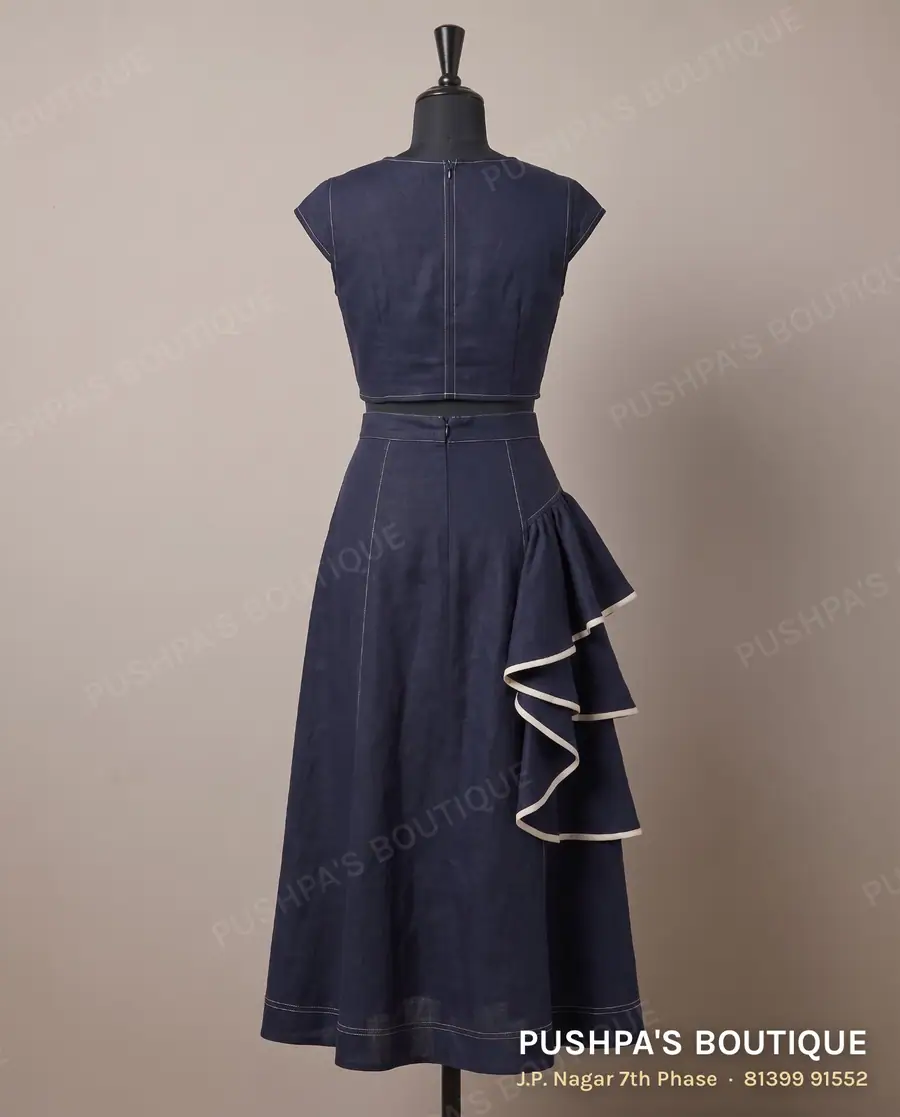 Co-ord set PB-112, V neck, cap sleeve, photo 2