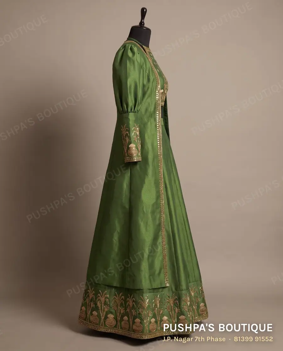 Indo-western outfit PB-113, puff sleeve, photo 6