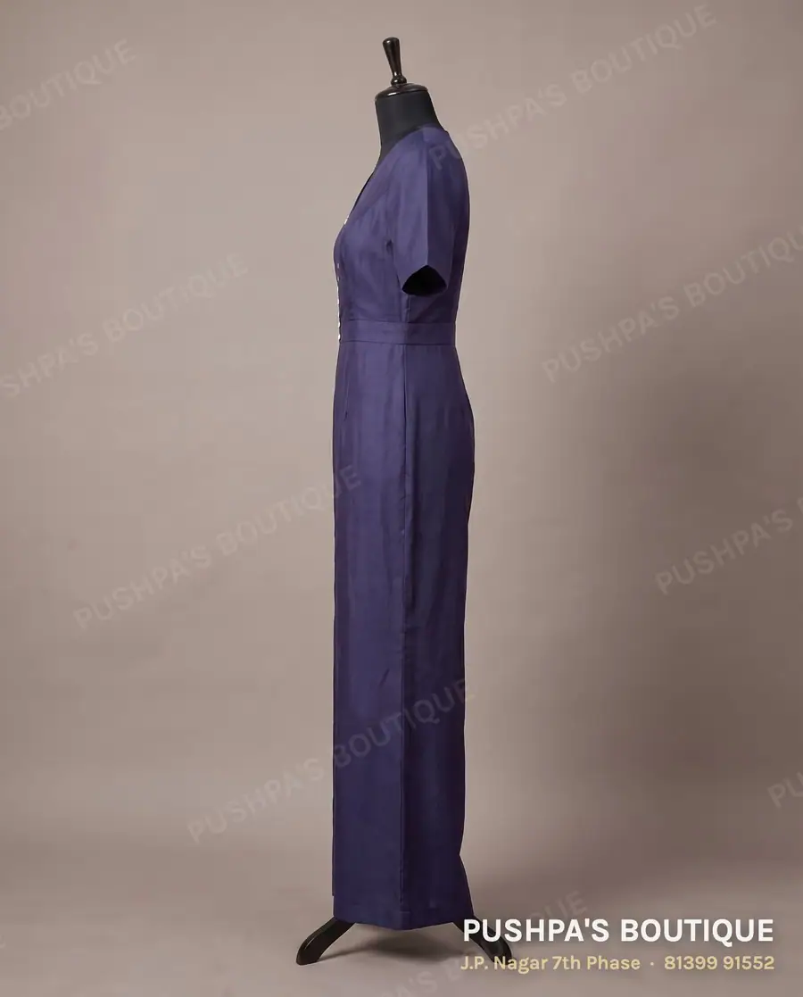 Indo-western outfit PB-115, V neck, short sleeve, photo 3