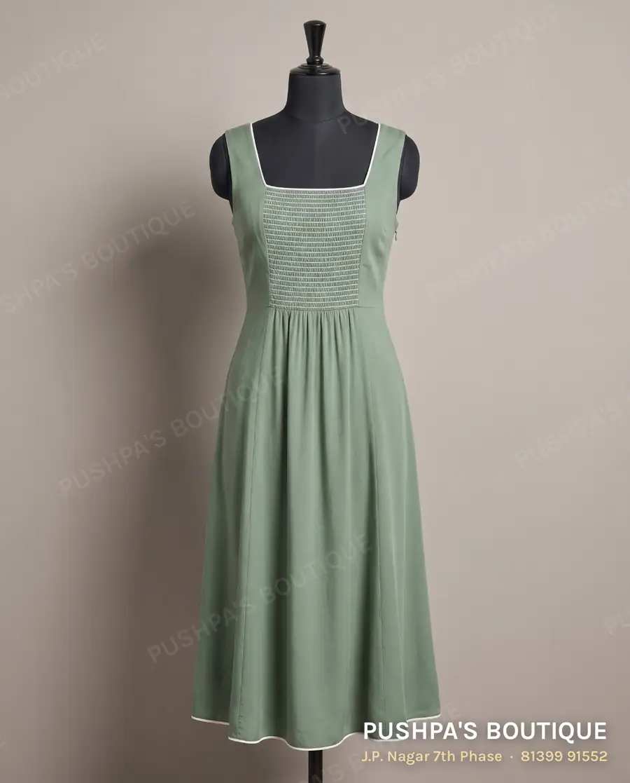 Western outfit PB-129, square neck, sleeveless