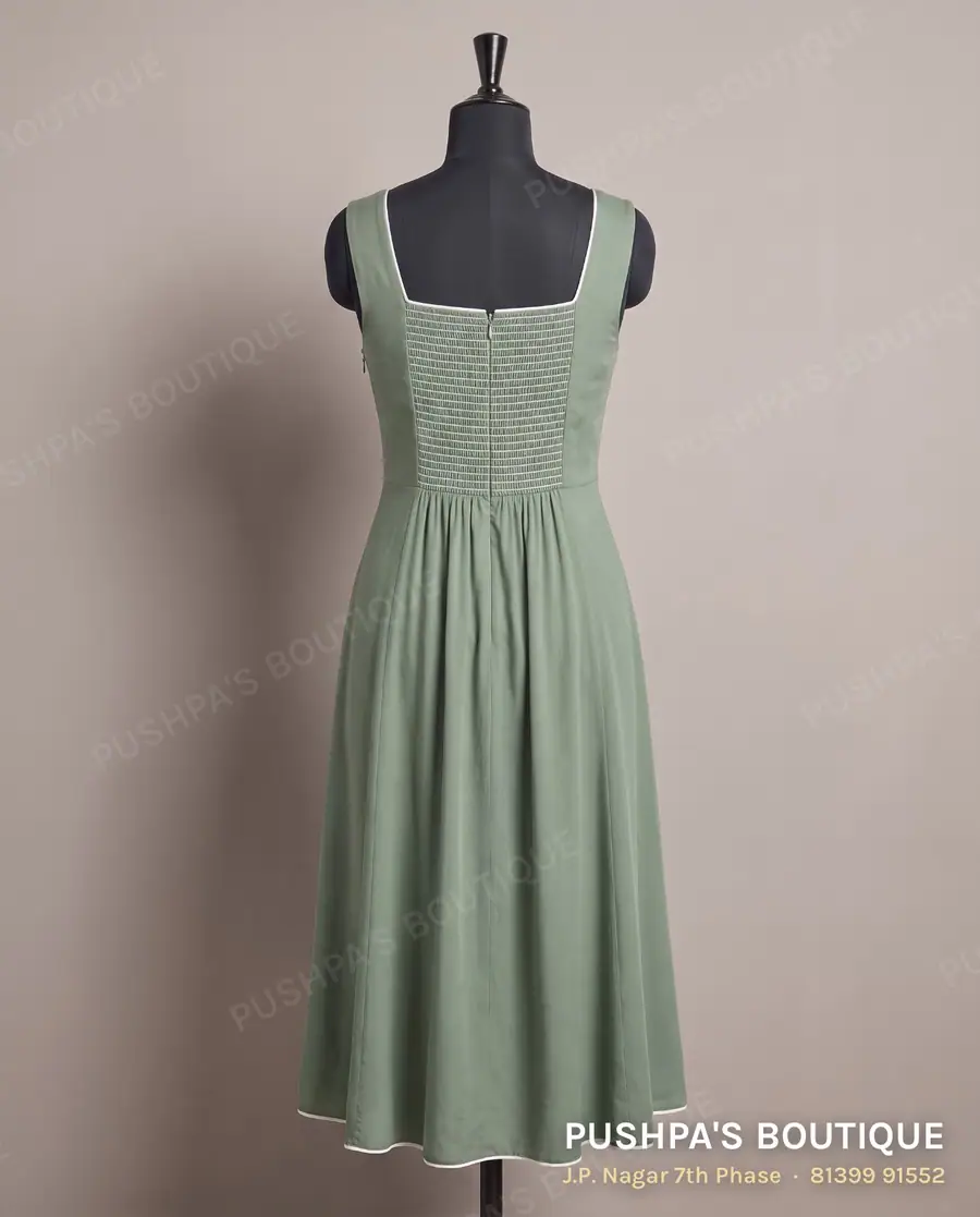 Western outfit PB-129, square neck, sleeveless, photo 2