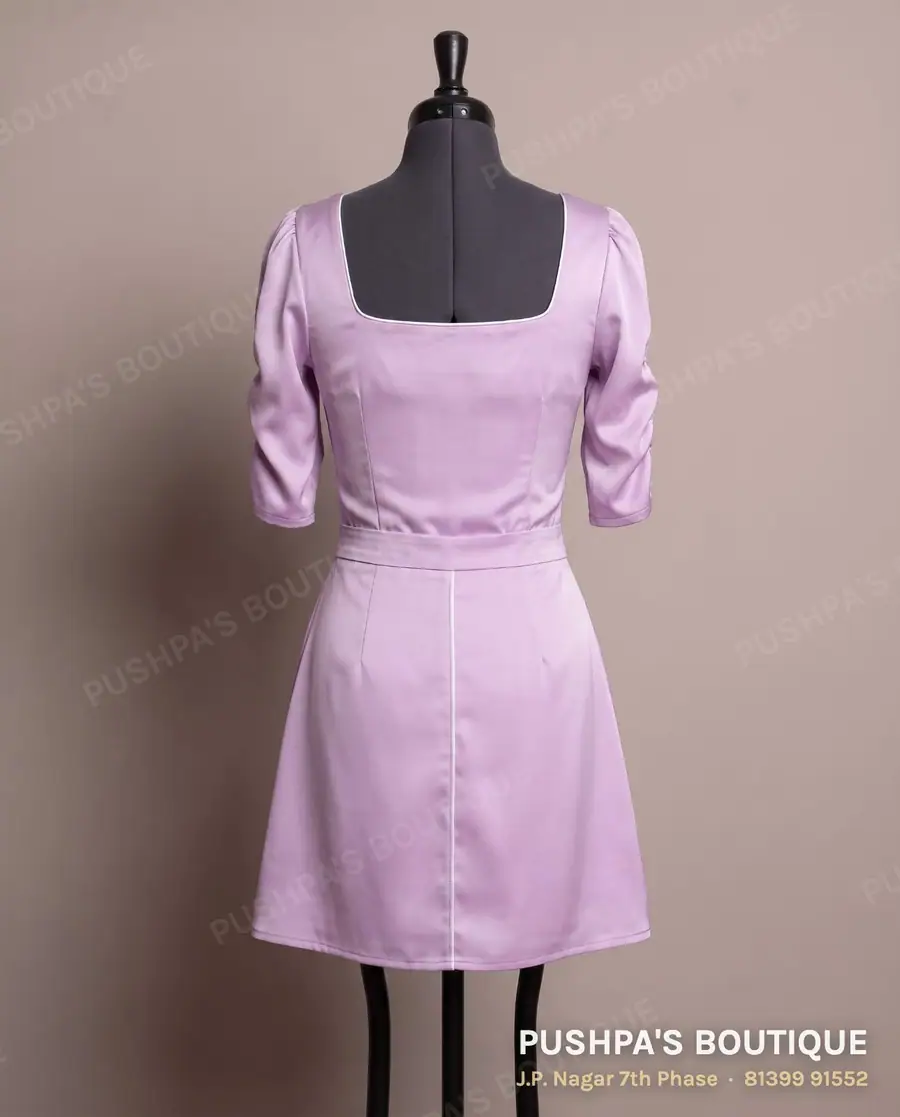 Skirt PB-157, square neck, elbow sleeve, photo 2