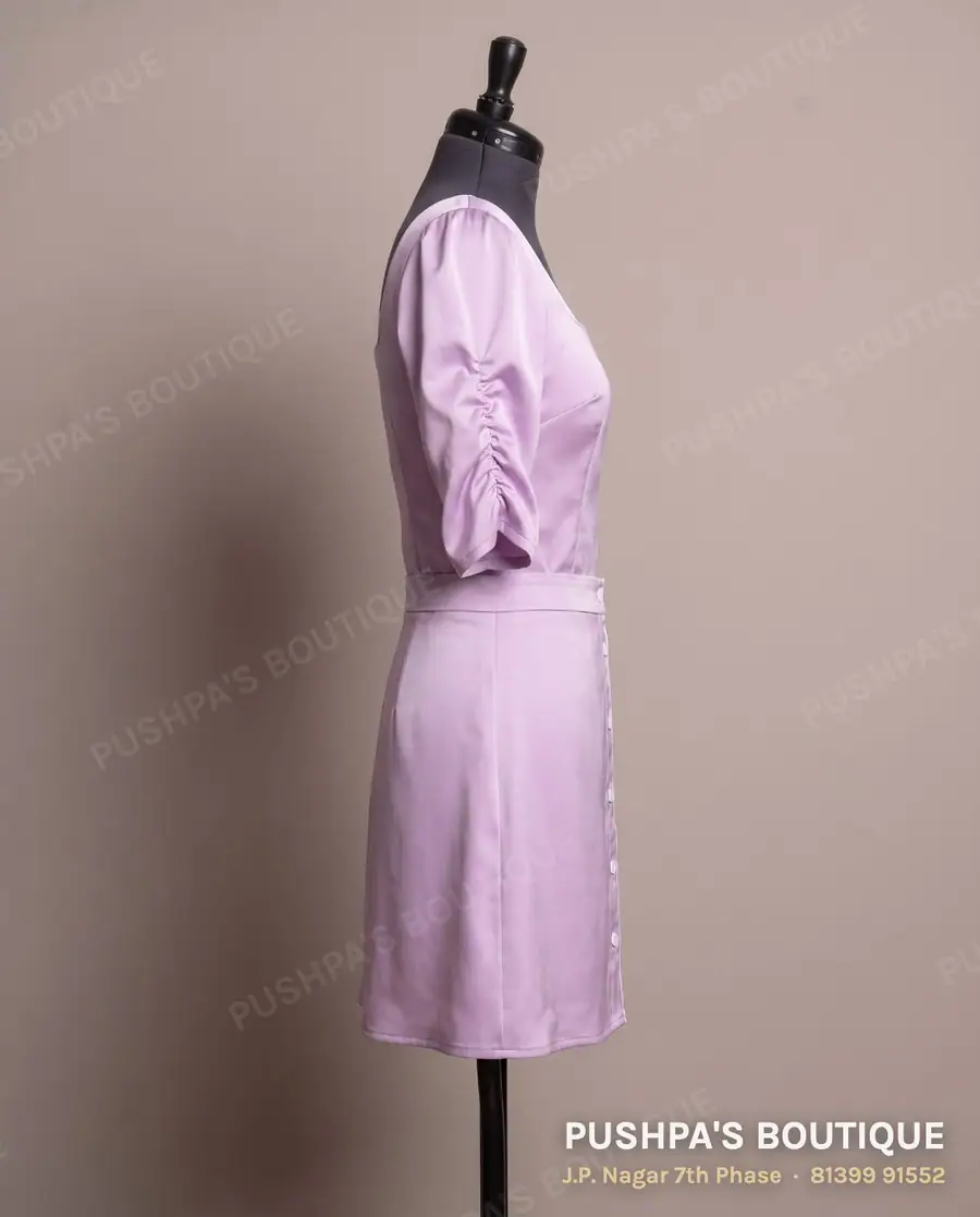 Skirt PB-157, square neck, elbow sleeve, photo 3