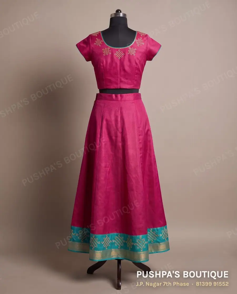 Skirt PB-163, round neck, cap sleeve, photo 2