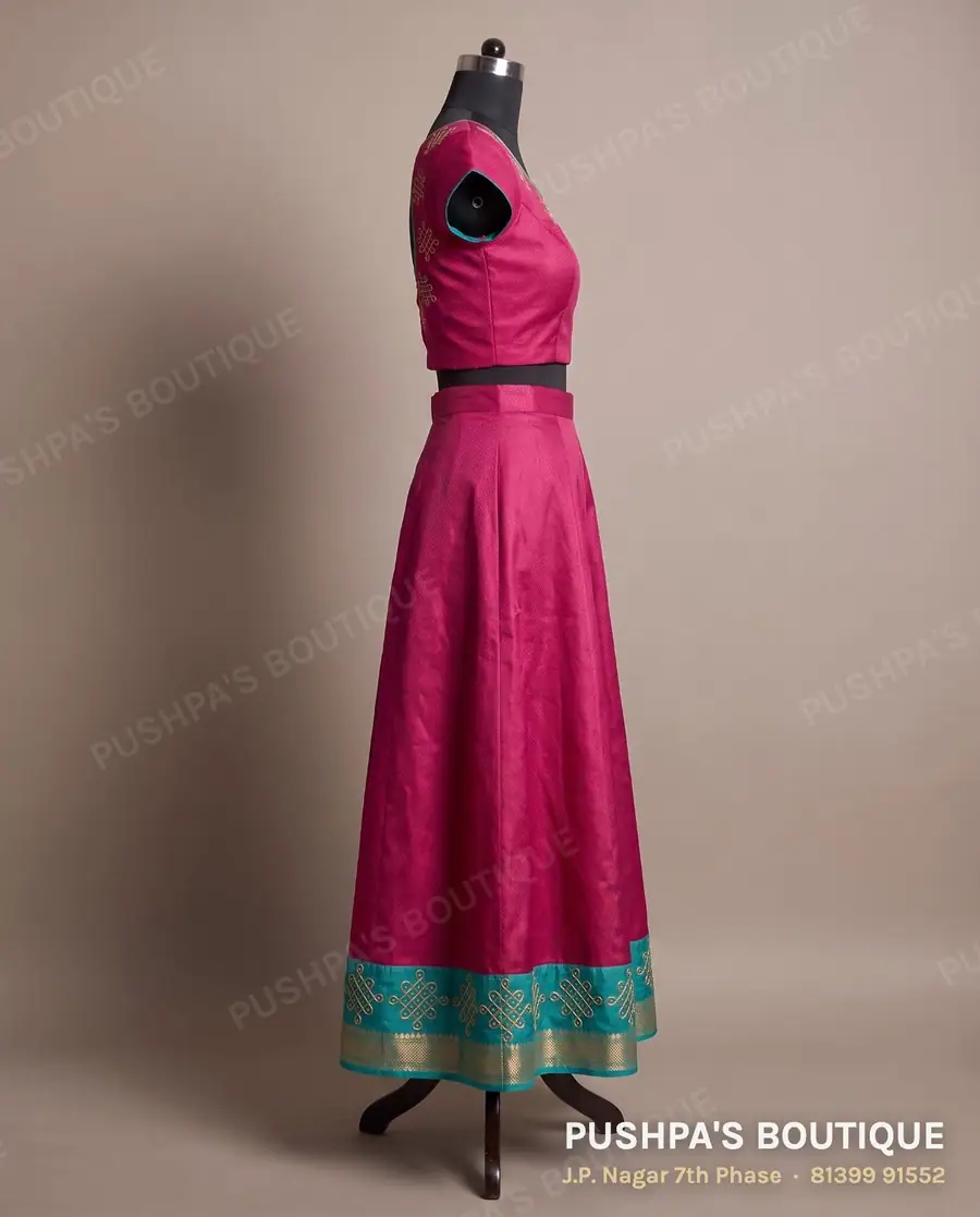 Skirt PB-163, round neck, cap sleeve, photo 3