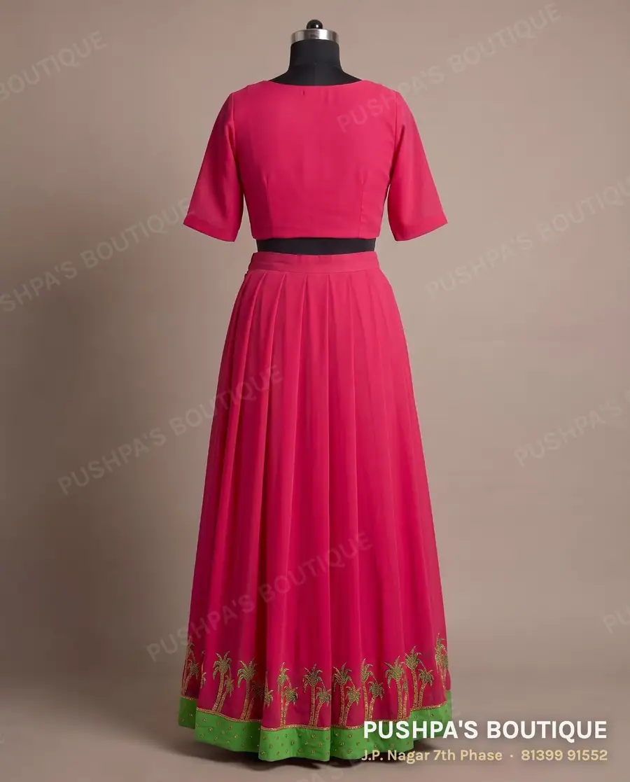Skirt PB-165, round neck, elbow sleeve, photo 2