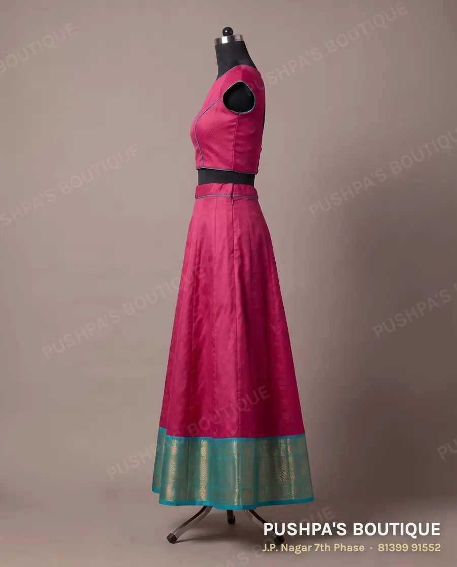 Skirt PB-166, boat neck, cap sleeve, photo 3