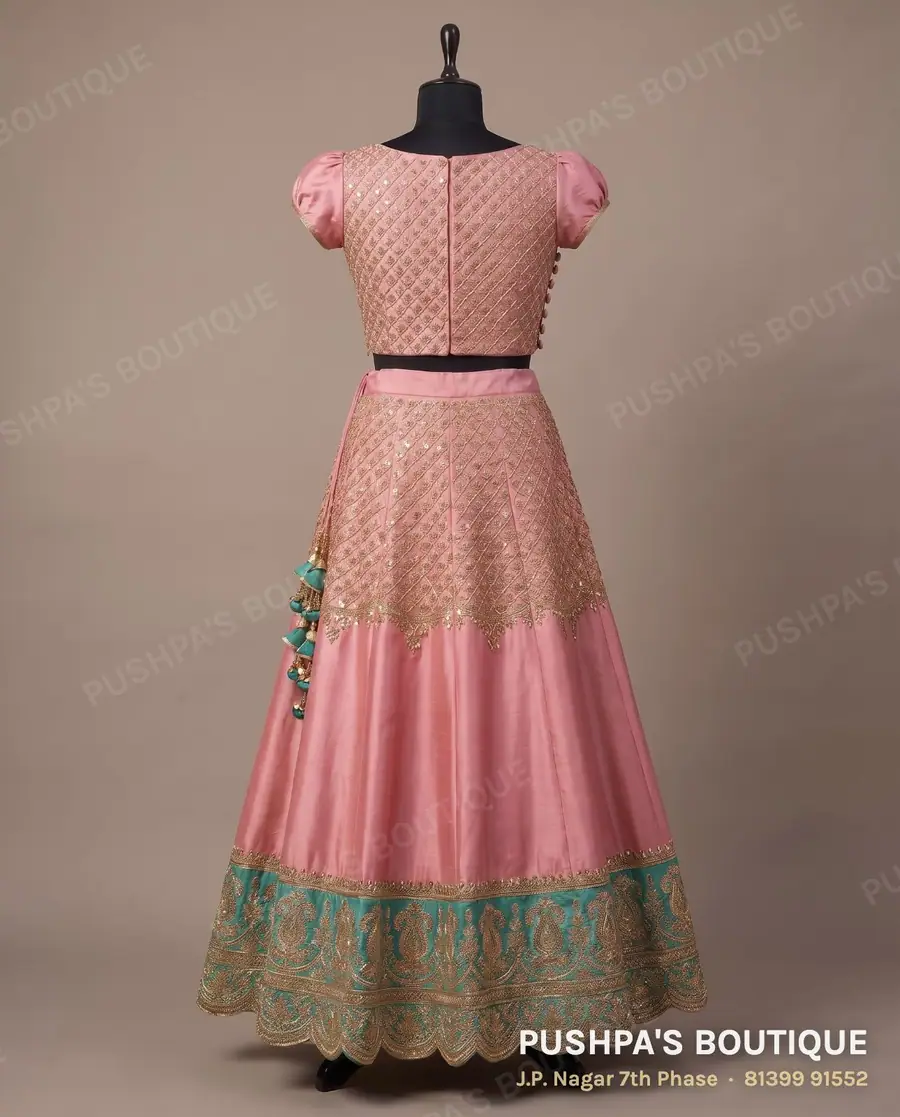 Skirt PB-168, boat neck, puff sleeve, photo 2