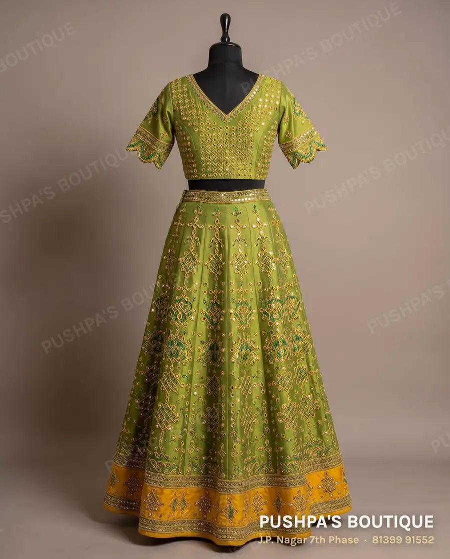 Skirt PB-170, V neck, short sleeve, photo 2