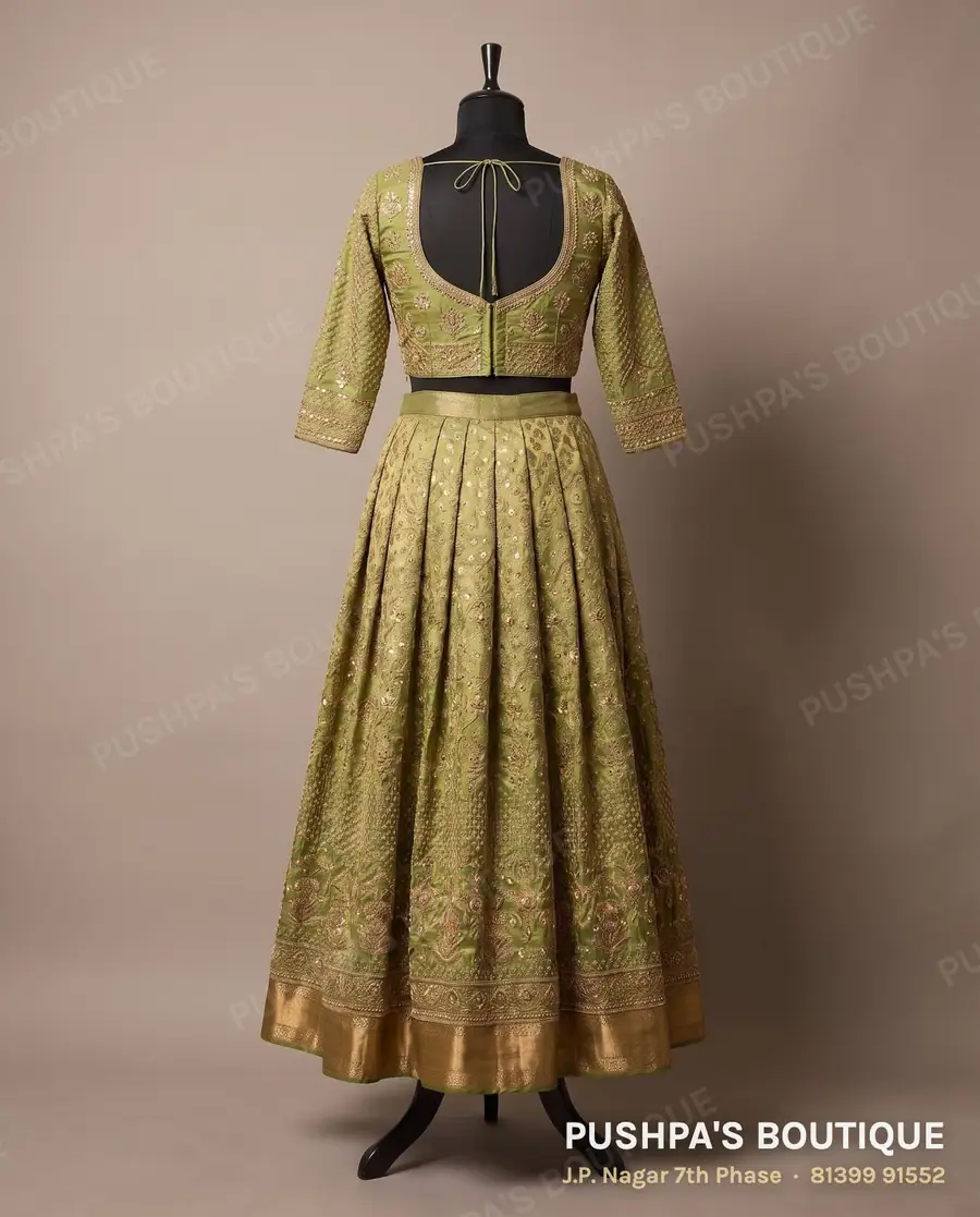 Skirt PB-171, V neck, three quarter sleeve, photo 2