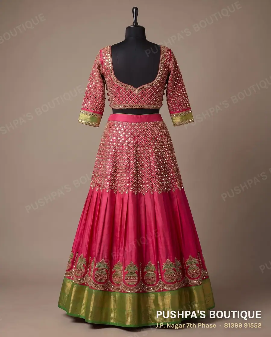 Skirt PB-175, sweetheart neck, three quarter sleeve, photo 2