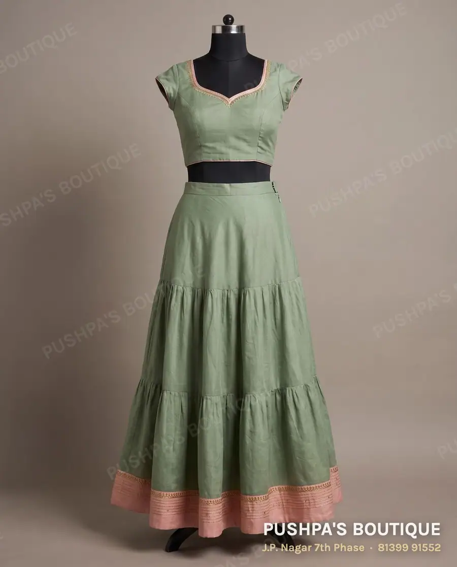 Skirt PB-177, sweetheart neck, cap sleeve