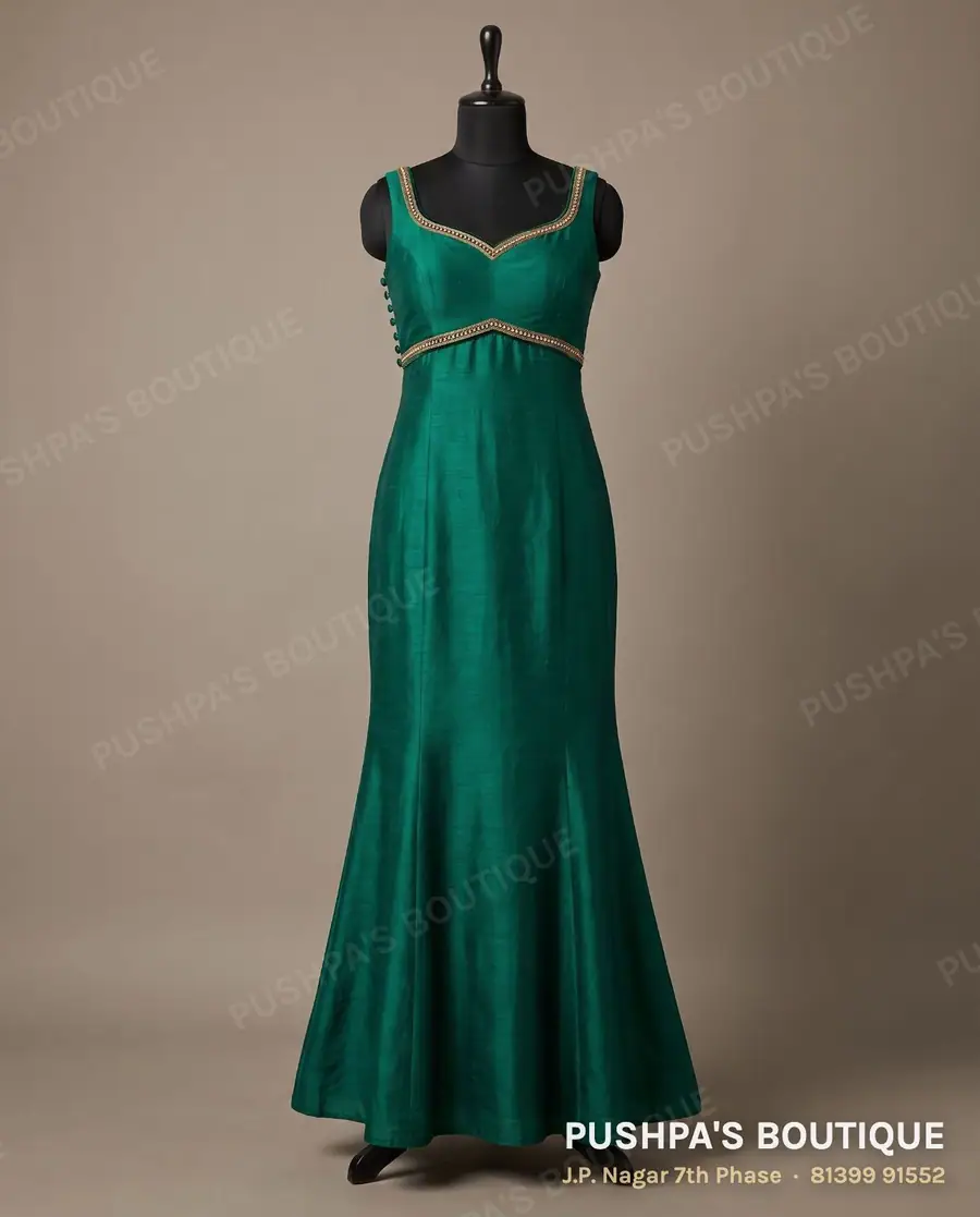 Gown PB-178, sweetheart neck, sleeveless