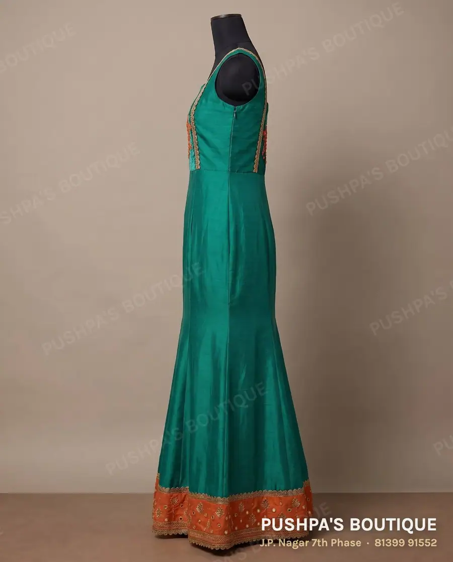 Gown PB-179, square neck, sleeveless, photo 3