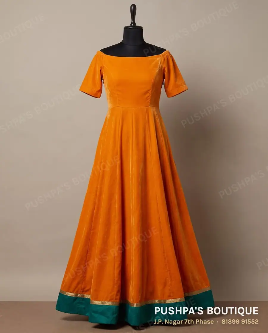 Gown PB-192, short sleeve