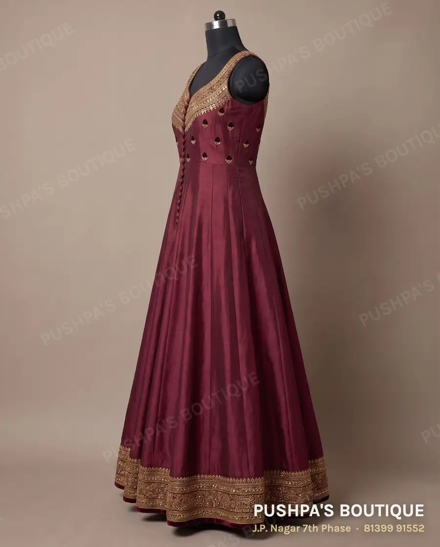 Gown PB-194, sweetheart neck, sleeveless, photo 3