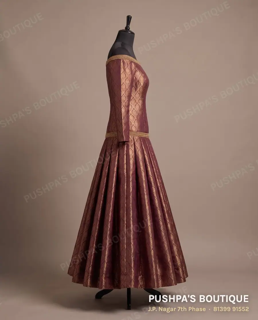 Gown PB-195, full sleeve, photo 3