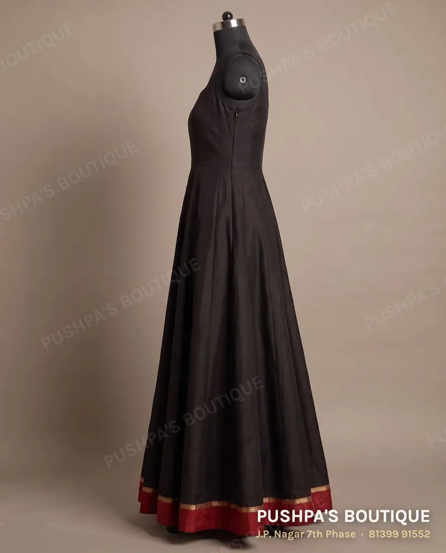 Gown PB-196, square neck, sleeveless, photo 3