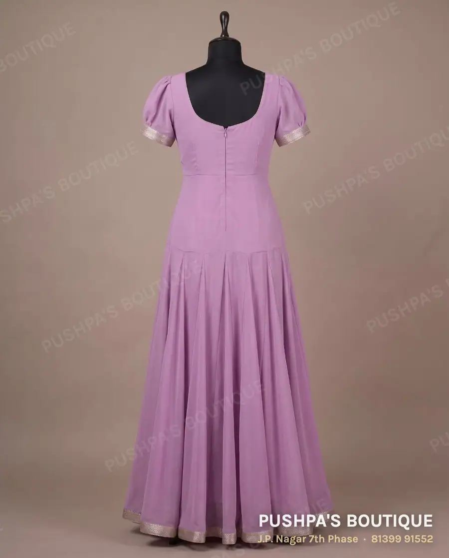 Gown PB-200, sweetheart neck, puff sleeve, photo 2