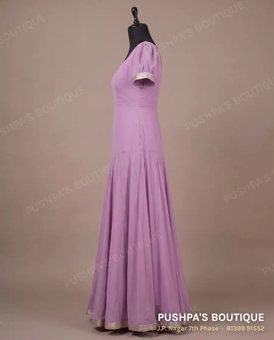 Gown PB-200, sweetheart neck, puff sleeve, photo 3