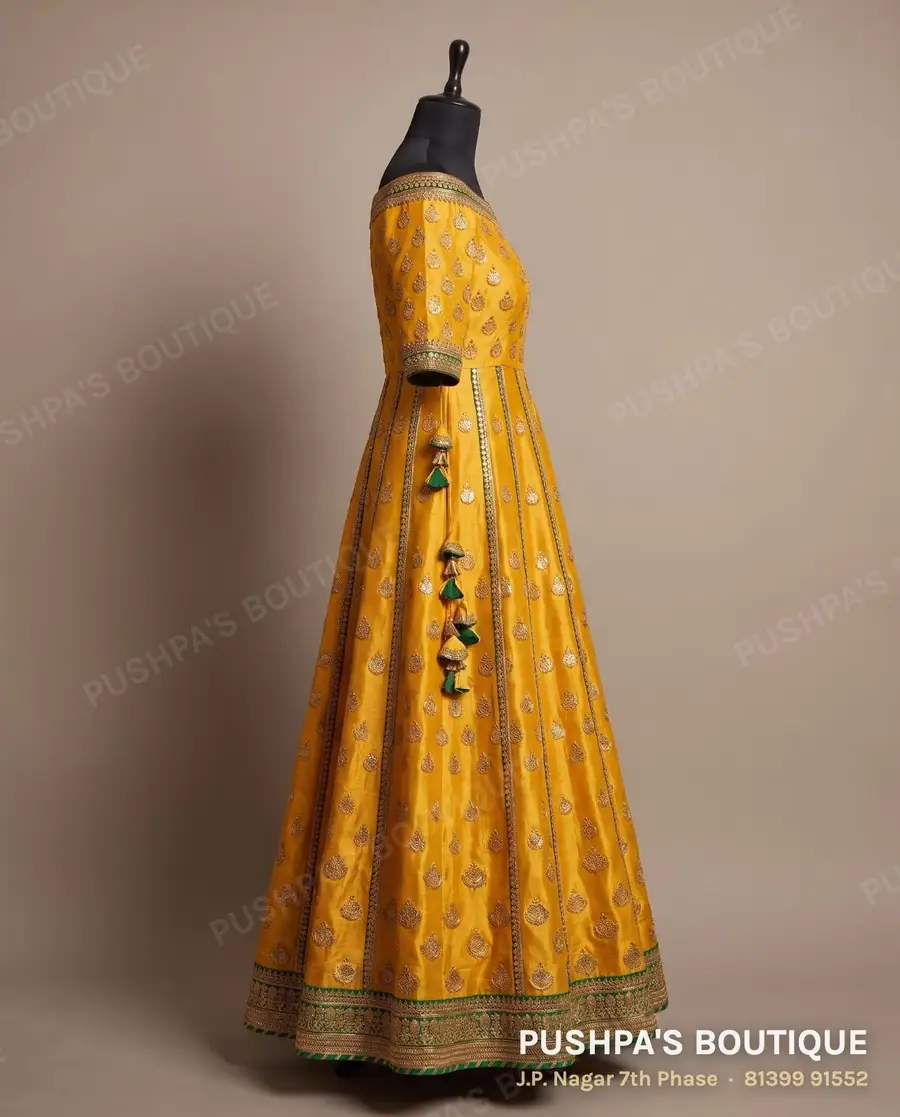 Gown PB-203, elbow sleeve, photo 3