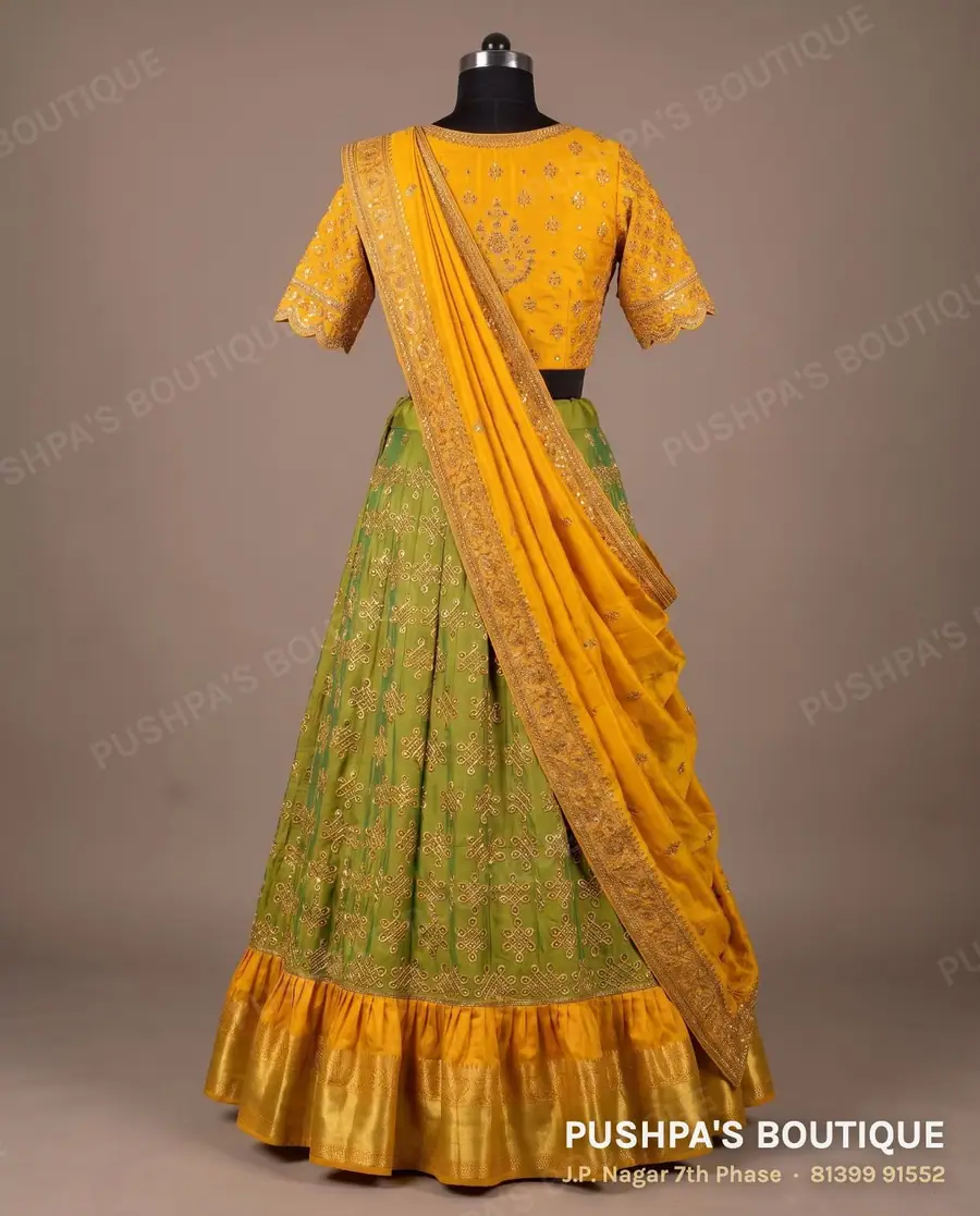 Langa davani (half saree) PB-238, short sleeve, photo 2