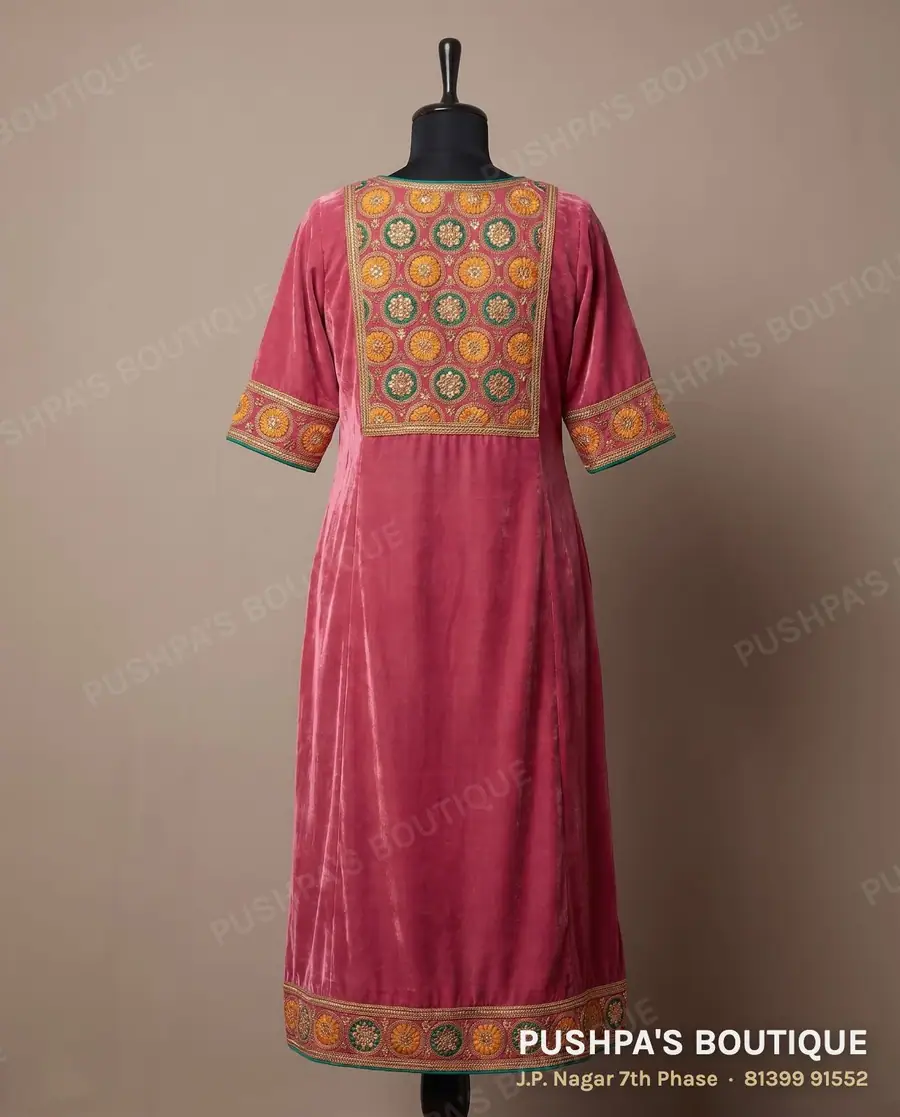 Kurta PB-261, V neck, elbow sleeve, photo 2