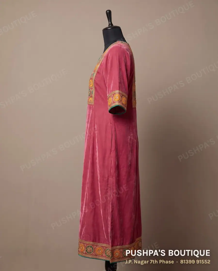 Kurta PB-261, V neck, elbow sleeve, photo 3