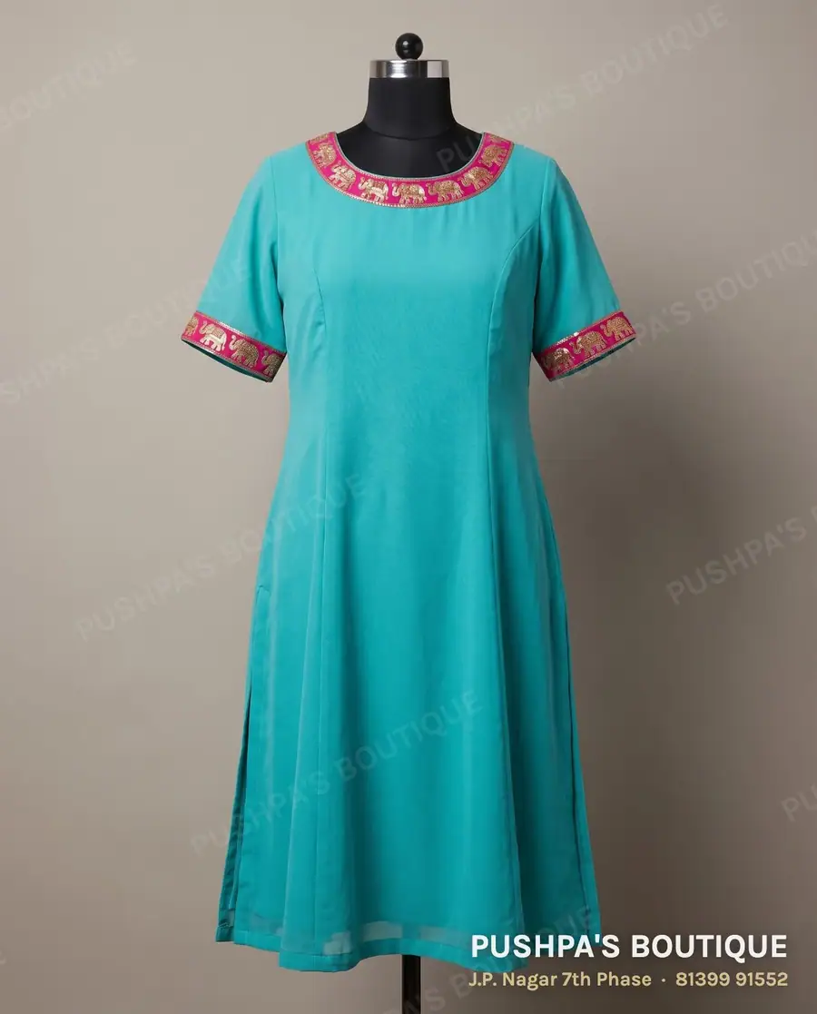 Kurta PB-262, round neck, short sleeve