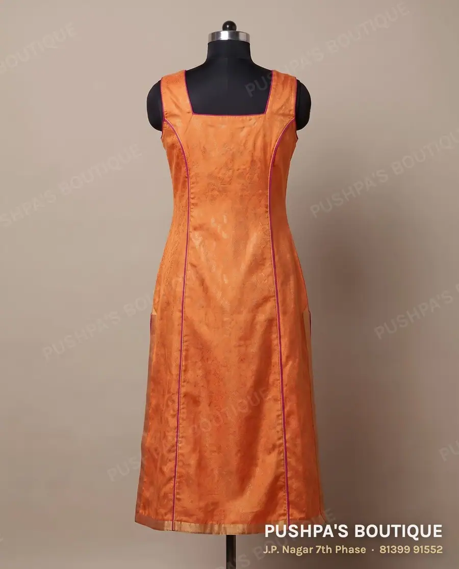 Kurta PB-263, square neck, sleeveless, photo 2