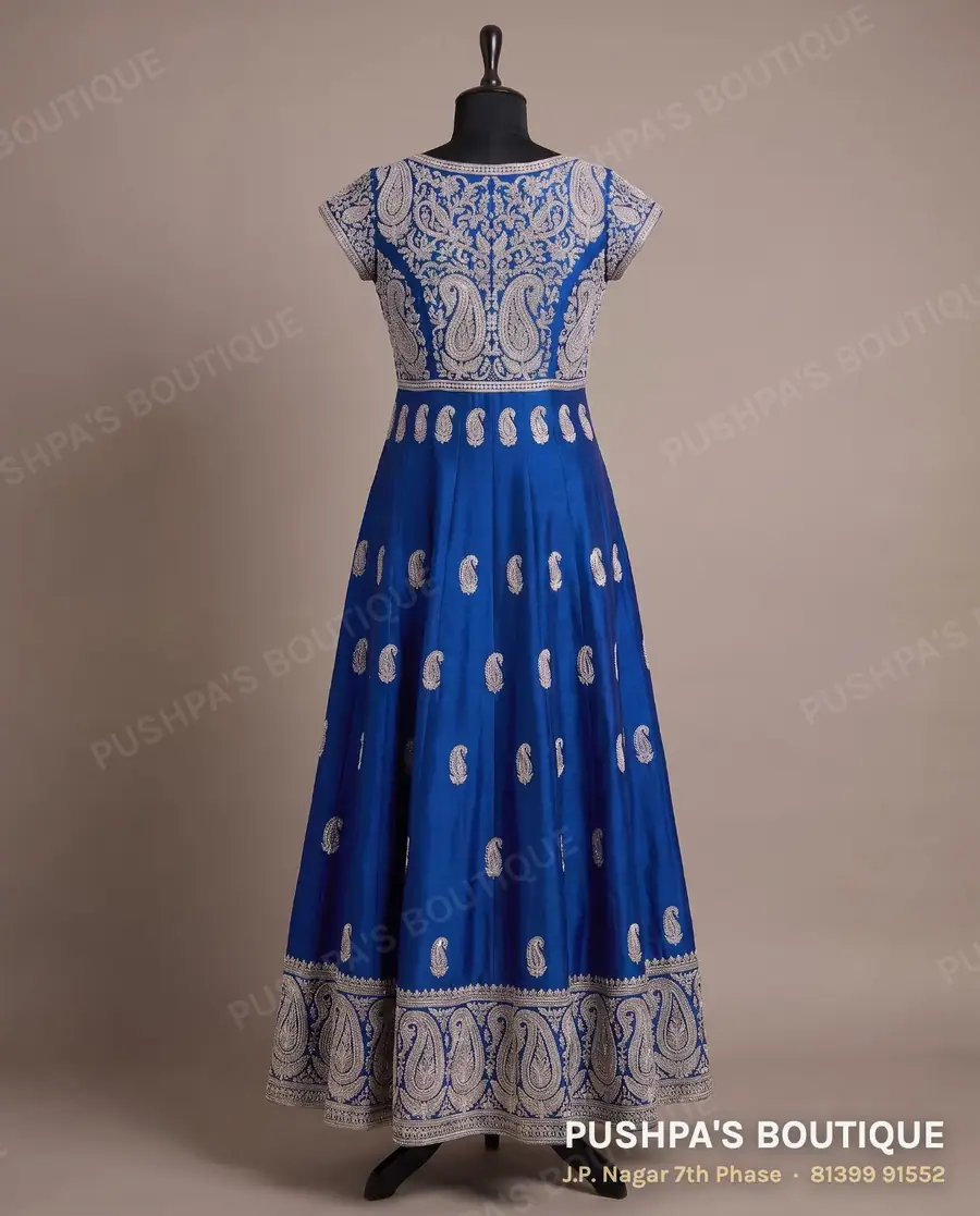 Gown PB-264, boat neck, cap sleeve, photo 2