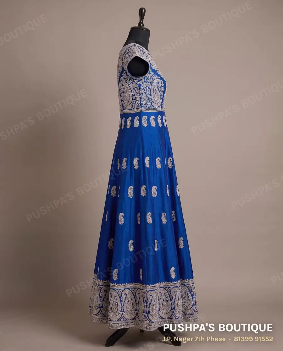 Gown PB-264, boat neck, cap sleeve, photo 3