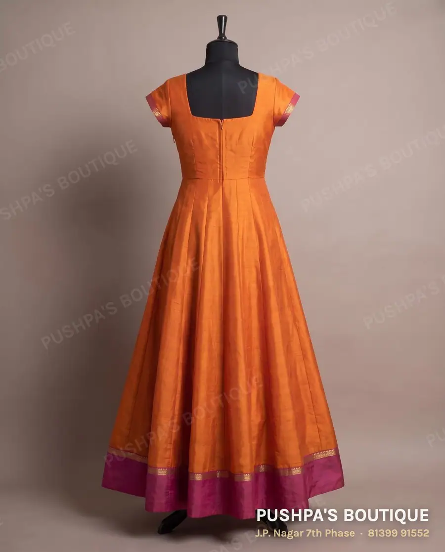 Gown PB-266, square neck, cap sleeve, photo 2