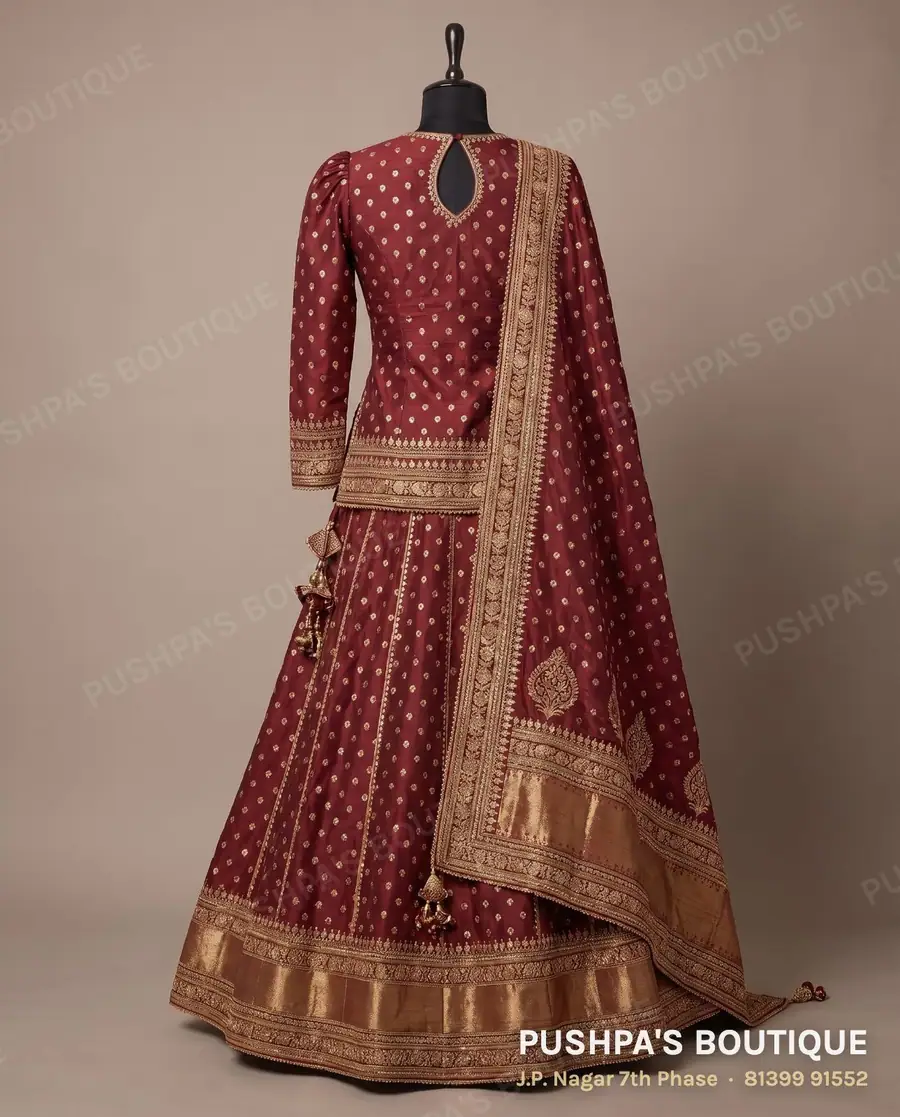 Lehenga PB-269, puff sleeve, photo 2