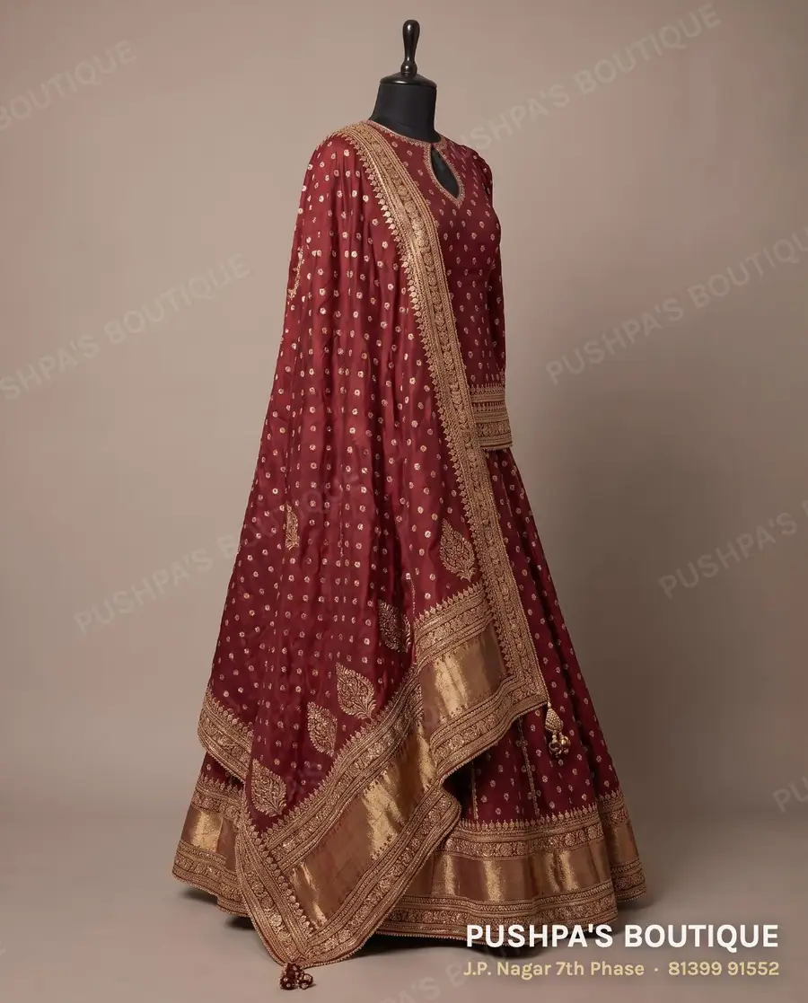 Lehenga PB-269, puff sleeve, photo 3