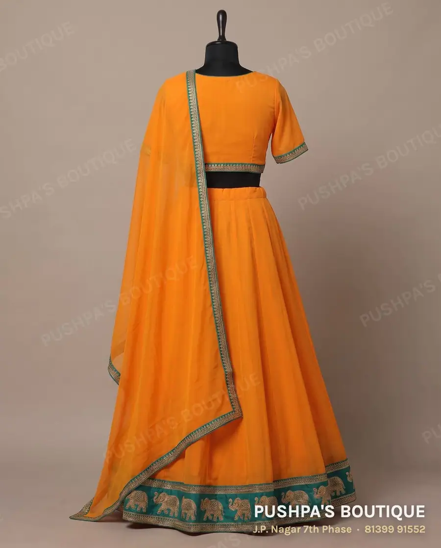 Lehenga PB-271, round neck, short sleeve, photo 2