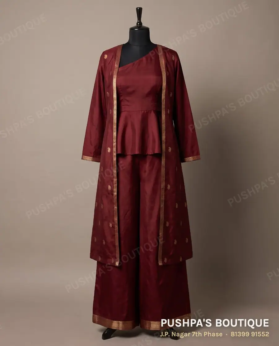 Indo-western outfit PB-291, sleeveless