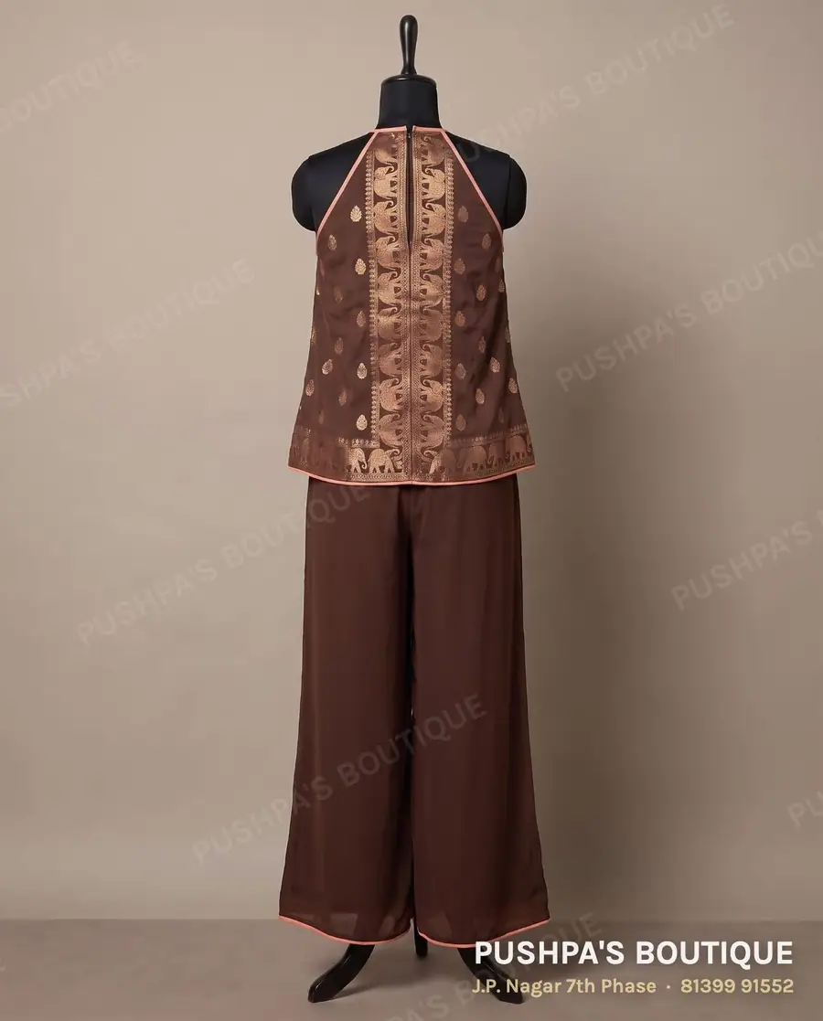Indo-western outfit PB-297, sleeveless, photo 2