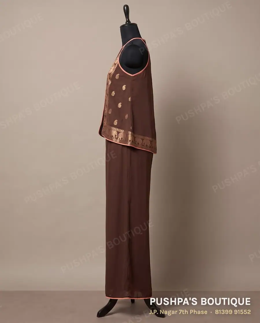 Indo-western outfit PB-297, sleeveless, photo 3