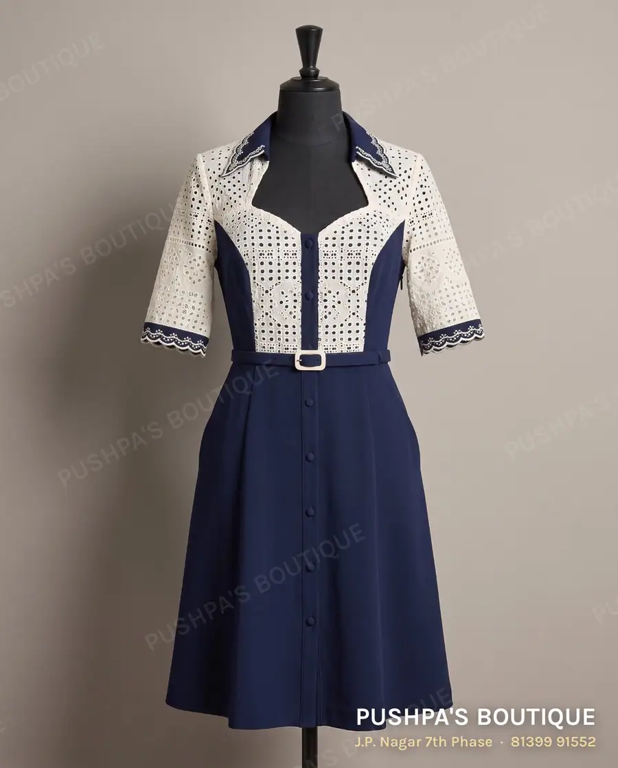 Western outfit PB-322, sweetheart neck, elbow sleeve