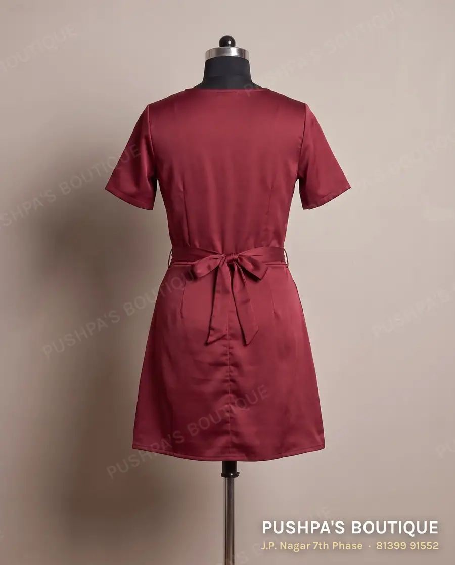 Skirt PB-327, V neck, short sleeve, photo 2