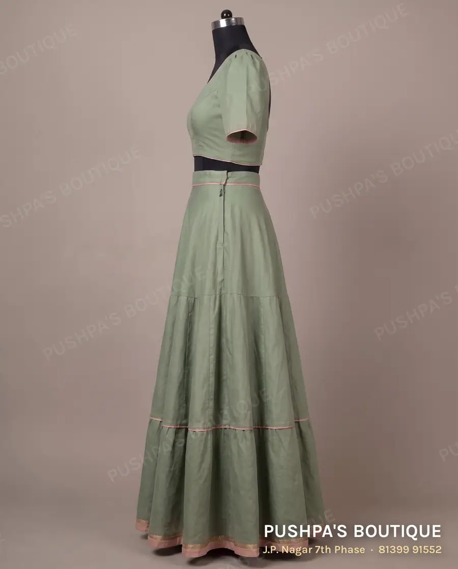 Skirt PB-333, sweetheart neck, puff sleeve, photo 3