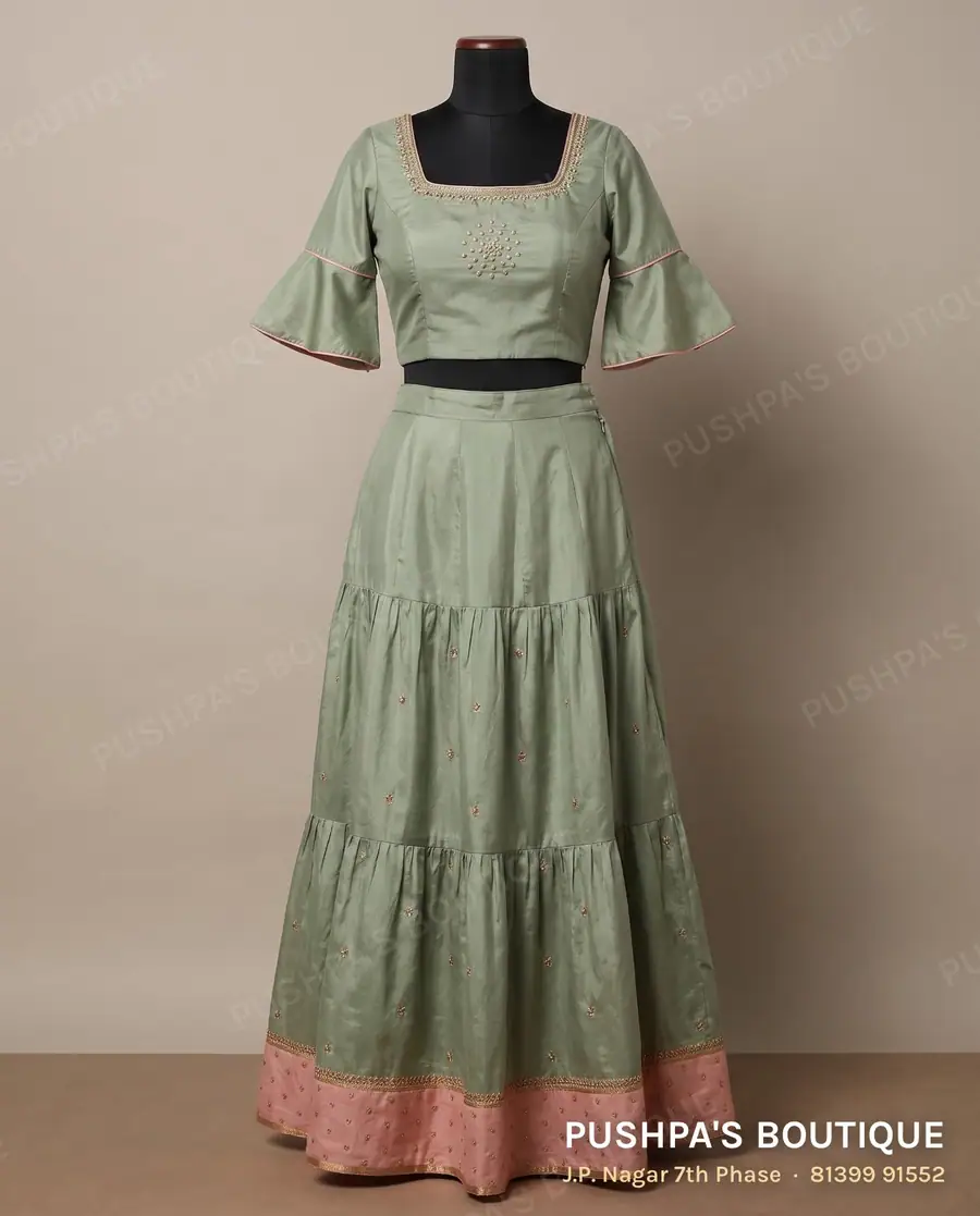 Skirt PB-334, square neck