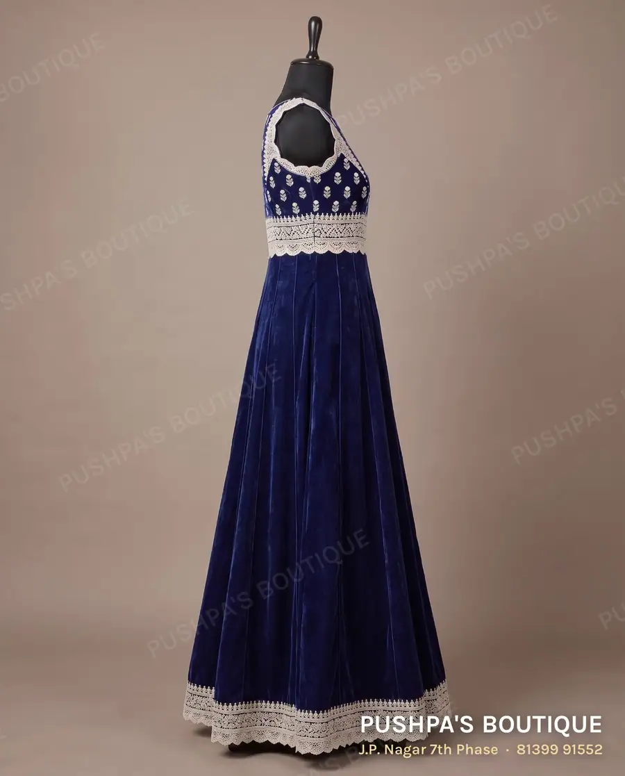 Gown PB-345, boat neck, sleeveless, photo 3