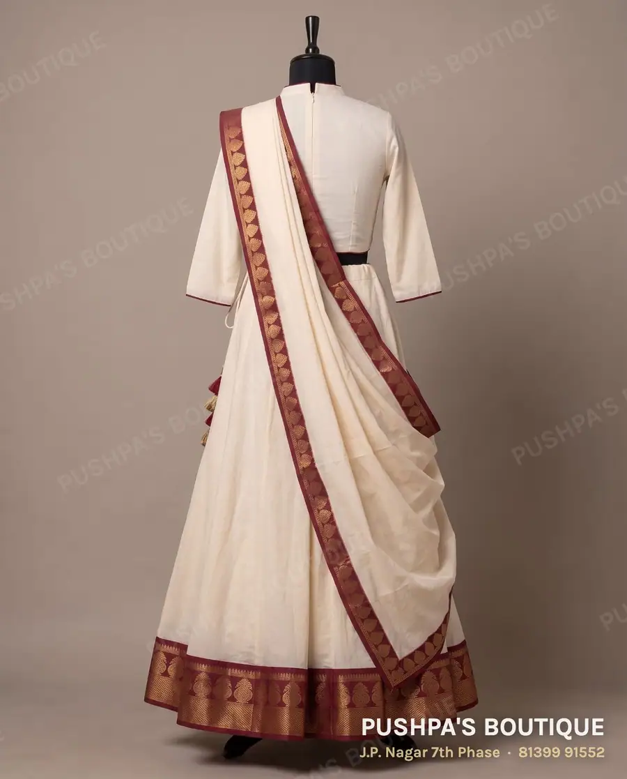 Lehenga PB-369, high neck, three quarter sleeve, photo 2