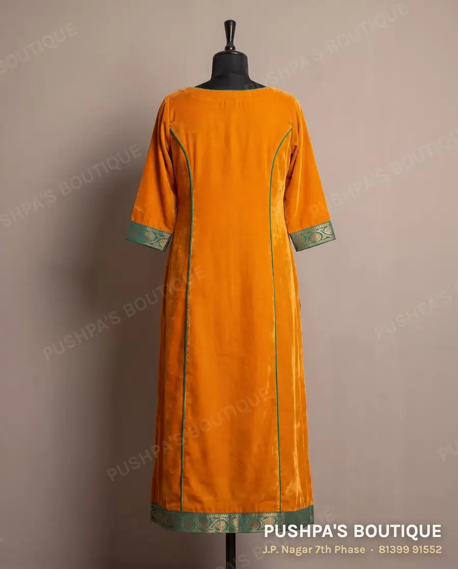 Kurta PB-371, boat neck, three quarter sleeve, photo 2