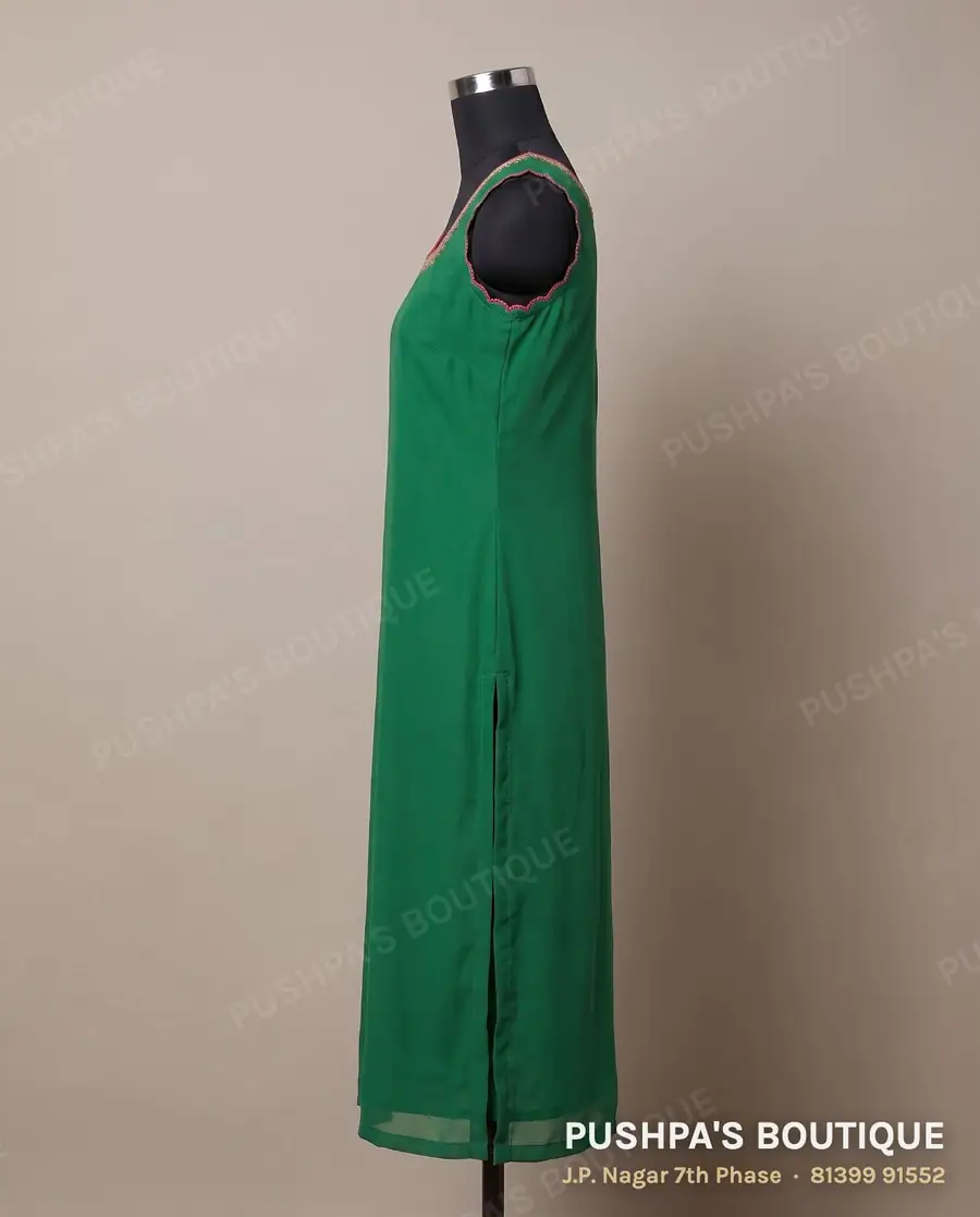 Kurta PB-378, square neck, sleeveless, photo 3
