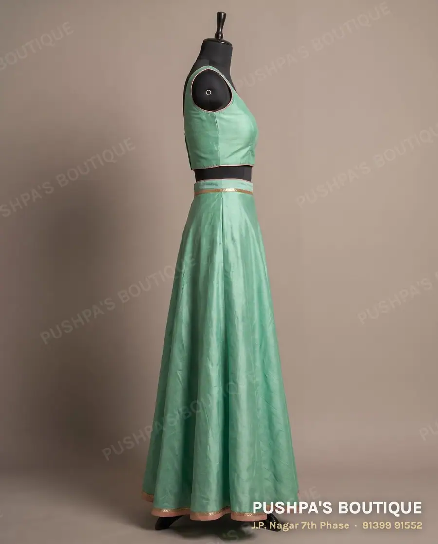 Skirt PB-380, square neck, sleeveless, photo 3