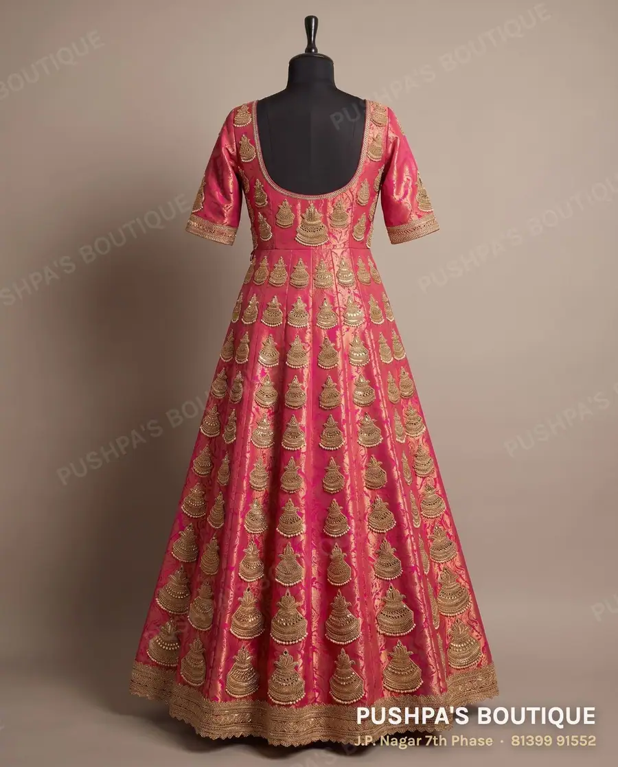 Gown PB-384, sweetheart neck, elbow sleeve, photo 2