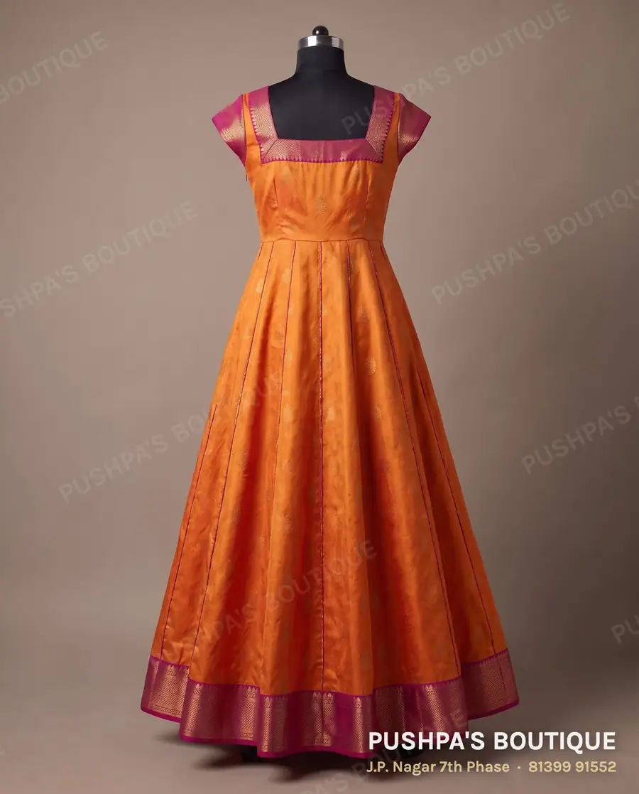 Gown PB-397, square neck, cap sleeve, photo 2